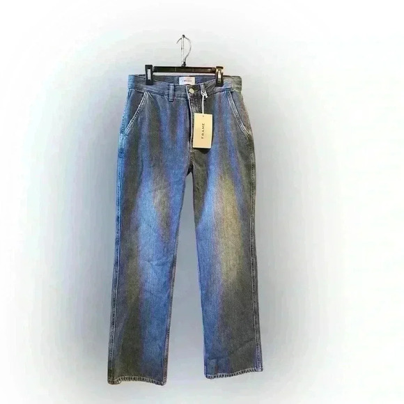 Frame Le Pixie Jane High Waist Straight Leg Trouser Jean - Picture 4 of 11